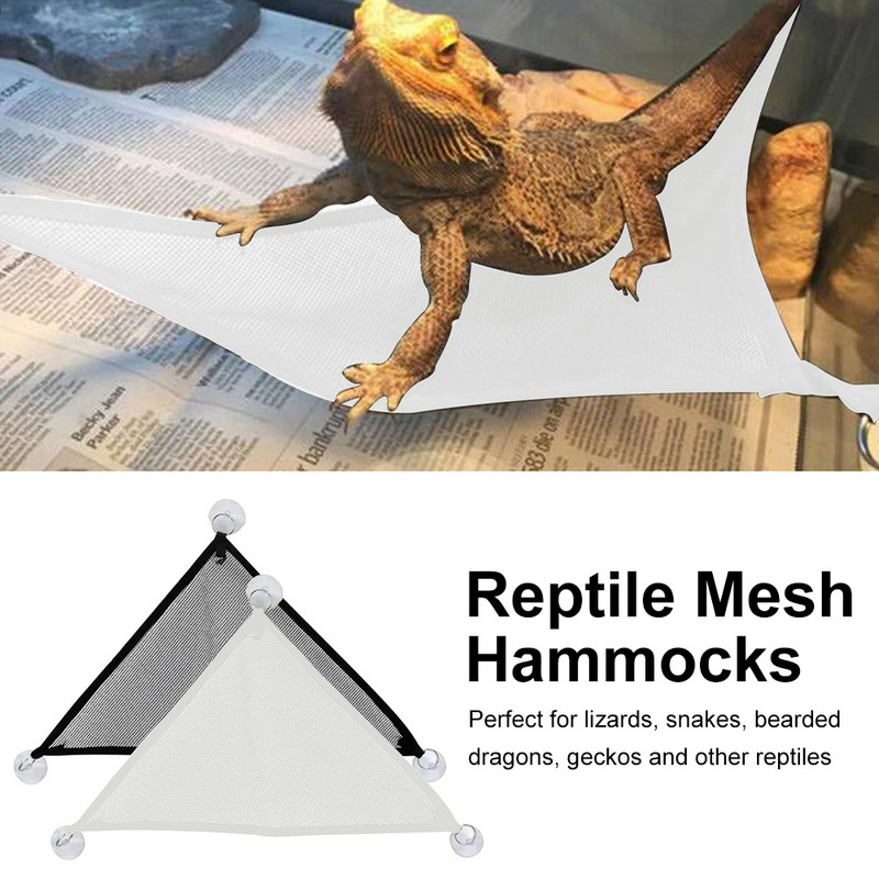 Pet Lizard Lounger αιώρα Geckos Πατάκια κρεβατιού Pet Reptile Mat Hamock Play Toys Swing Oxford Fabric For Reptile Snake Lizard Climb