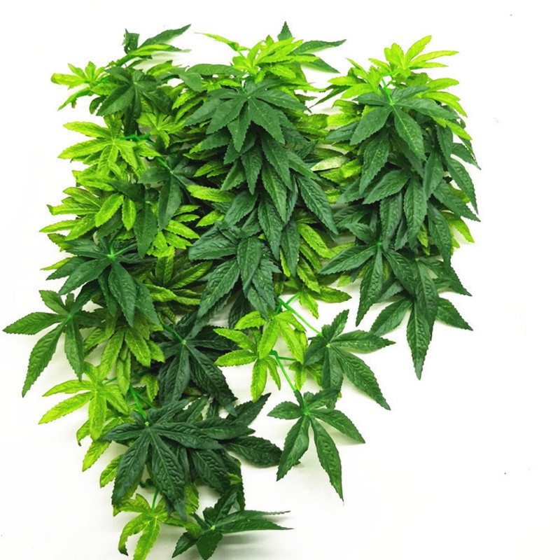 Ερπετό Terrarium Φυτική Διακόσμηση Ερπετόφυτα με βεντούζα για αμφίβια σαύρα Φίδι αναρρίχησης κατοικίδιων ζώων Δεξαμενή Διακόσμηση βιότοπων