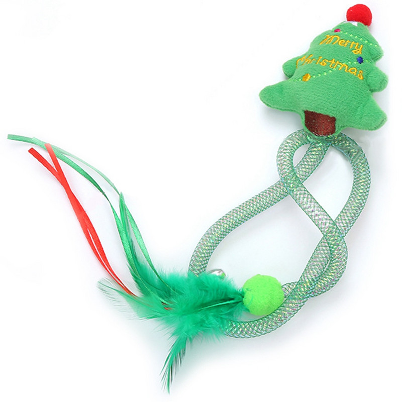 Legendog 3PCS Cat Chew Toy Διαδραστικό Funny Kitten Catnip Παιχνίδι Teaser Cat Παιχνίδι για τα Χριστούγεννα Προμήθειες για κατοικίδια Αξεσουάρ για κατοικίδια