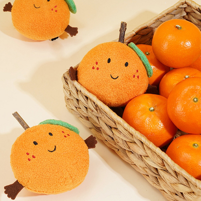 Legendog Catnip Παιχνίδι Γεμιστό Πορτοκάλι Ρεαλιστικό Μαλακό Χαριτωμένο Γατάκι Παίξτε Παιχνίδι Pet Chew Παιχνίδι Pet Διαδραστικό παιχνίδι Προϊόντα για κατοικίδια