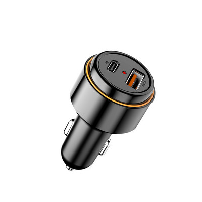 Διπλό USB QC 3.0 PD20W Car Charge Γρήγορη μίνι γρήγορη φόρτιση για iPhone 11 Προσαρμογέας φορτιστή κινητού τηλεφώνου Xiaomi Huawei στο αυτοκίνητο