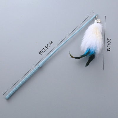 Szimulációs rovarok Interaktív macskajátékok Vicces tollmadár harangú macskabottal Játékok cicáknak, akik játszanak ugratós játékok Macskakellékek