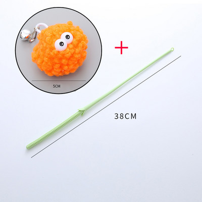 Szimulációs rovarok Interaktív macskajátékok Vicces tollmadár harangú macskabottal Játékok cicáknak, akik játszanak ugratós játékok Macskakellékek