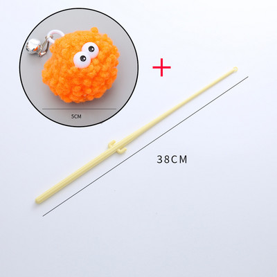 Szimulációs rovarok Interaktív macskajátékok Vicces tollmadár harangú macskabottal Játékok cicáknak, akik játszanak ugratós játékok Macskakellékek