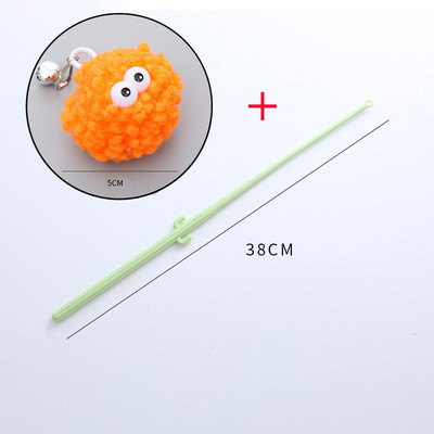 Szimulációs rovarok Interaktív macskajátékok Vicces tollmadár harangú macskabottal Játékok cicáknak, akik játszanak ugratós játékok Macskakellékek