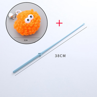 Szimulációs rovarok Interaktív macskajátékok Vicces tollmadár harangú macskabottal Játékok cicáknak, akik játszanak ugratós játékok Macskakellékek