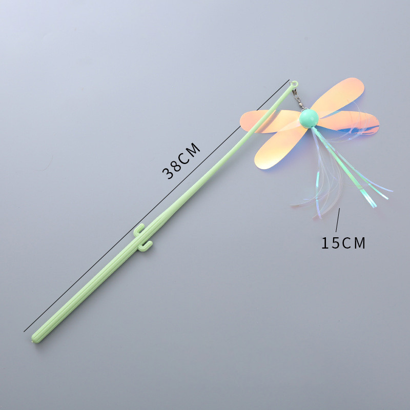 Szimulációs rovarok Interaktív macskajátékok Vicces tollmadár harangú macskabottal Játékok cicáknak, akik játszanak ugratós játékok Macskakellékek