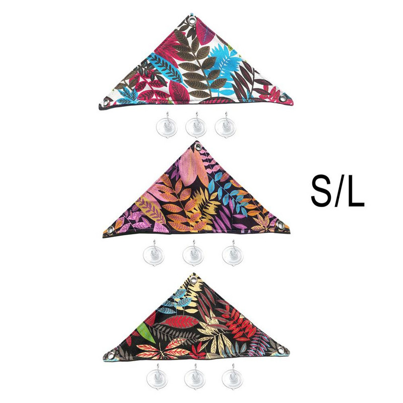 Hüllő függő függőágy Kényelmes légáteresztő hinta játékok tapadókorongokkal gyíkígyókígyó kaméleon hüllők lakóhelyi dekorációihoz