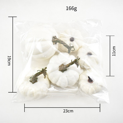 12 τεμ. Τεχνητές κολοκύθες Ποικιλία ψεύτικη κολοκύθα προσομοίωσης για το Halloween Thanksgiving Party Decoration Home