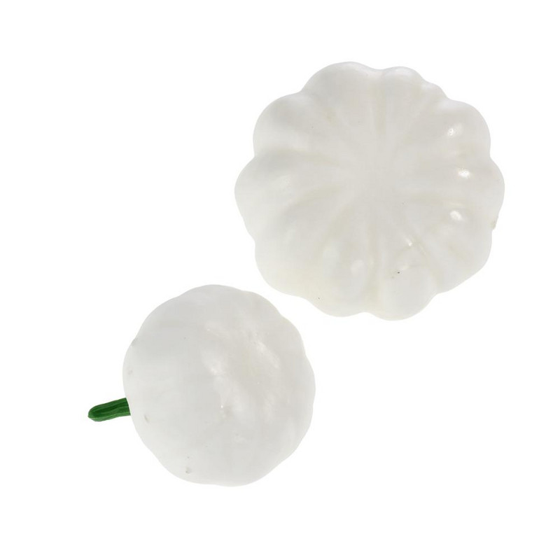 12 τεμ. Τεχνητές κολοκύθες Ποικιλία ψεύτικη κολοκύθα προσομοίωσης για το Halloween Thanksgiving Party Decoration Home