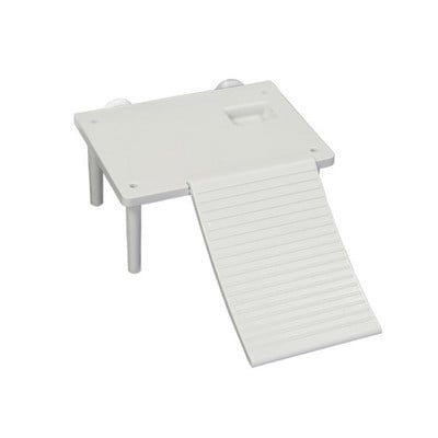 Πλατφόρμα κολύμβησης χελώνας, λεία επιφάνεια χωρίς γρέζια Διασκεδαστική σκάλα αναρρίχησης Ενυδρείο Τοπίο Διακόσμηση Οικοτόπων