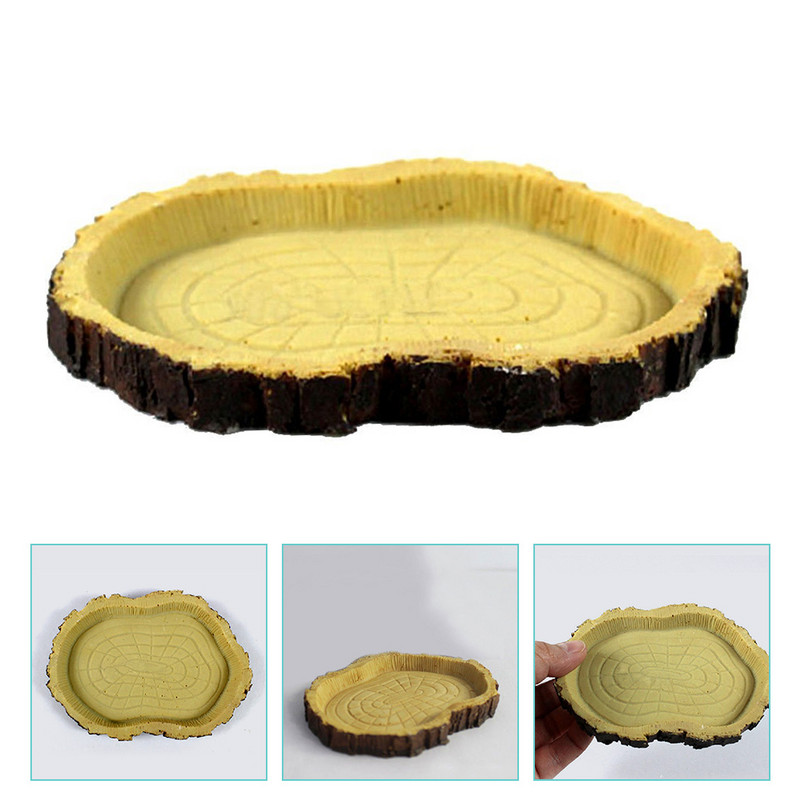 Hüllőetető hüllőtartozékok Terráriumi tál Teknős mászóplatform Kígyóvíztál Teknős tartály tartozékok