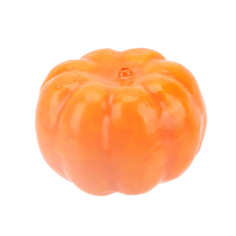 Mesterséges sütőtök Halloween esküvői születésnapi parti dekorációs kellékek mini hamis szimulációs zöldség 20db/táska