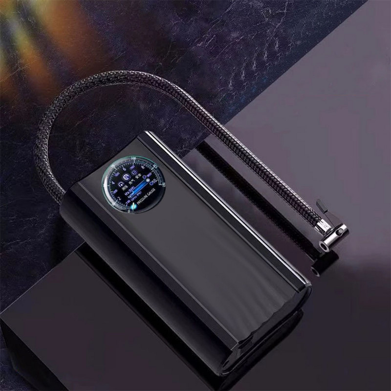 120 W-os mini autógumi felfújó 150 PSI hordozható légkompresszoros felfújható szivattyú motorkerékpár gumiabroncs golyóhoz