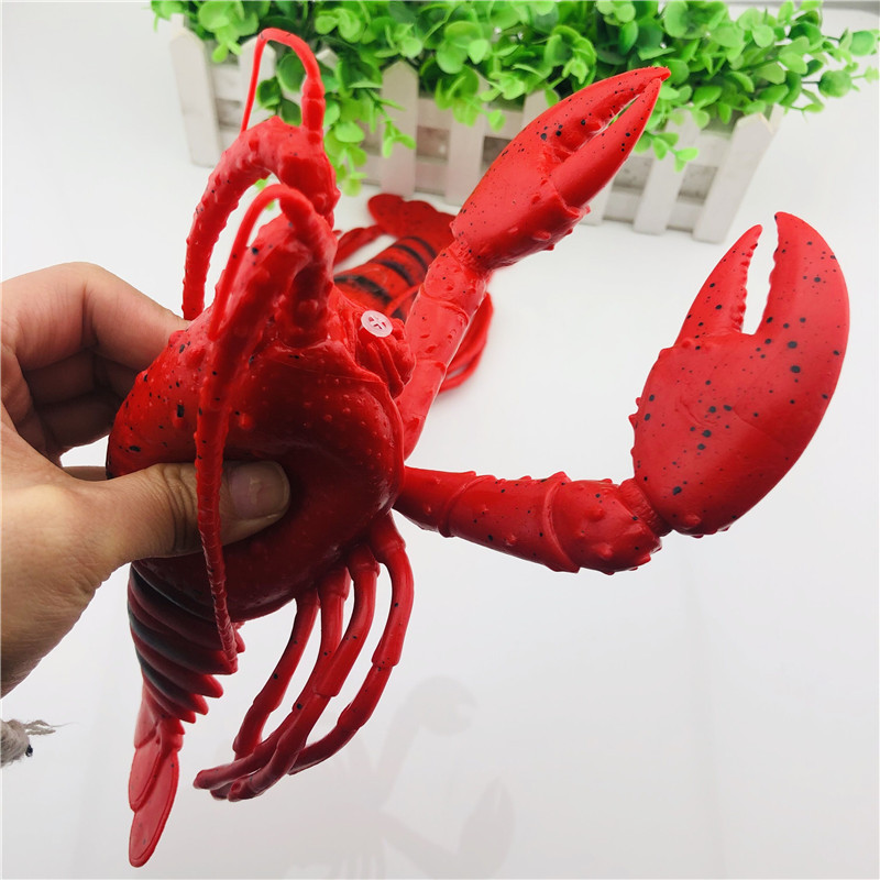 Szimuláció Homár tengeri uborka modell stresszoldó játékok szállodai étterem dekoráció hamis étel tengeri kellékek