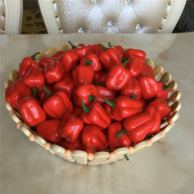 10 τμχ Μίνι τεχνητά λαχανικά Μικρές πιπεριές Παιδικά παιχνίδια προσομοίωσης τσίλι στηρίγματα Αποκριάτικη διακόσμηση για πάρτι Σκουπ φαγητού