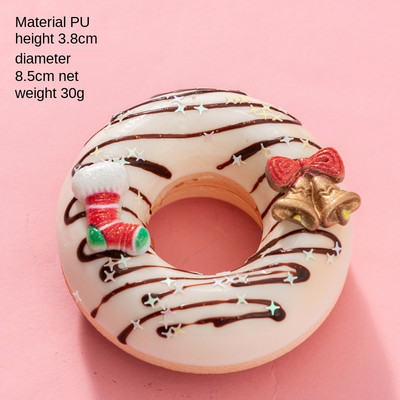 Προσομοίωση ντόνατ Ψωμί σάντουιτς κέικ Διασκεδαστικό στολίδι Παιχνίδι αργής ανάκαμψης Παιχνίδι ψεύτικο ντεκόρ φαγητού Φωτογραφικά στηρίγματα DIY Διακόσμηση για πάρτι σπιτιού