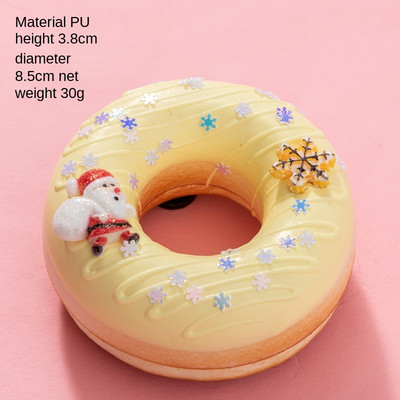 Προσομοίωση ντόνατ Ψωμί σάντουιτς κέικ Διασκεδαστικό στολίδι Παιχνίδι αργής ανάκαμψης Παιχνίδι ψεύτικο ντεκόρ φαγητού Φωτογραφικά στηρίγματα DIY Διακόσμηση για πάρτι σπιτιού