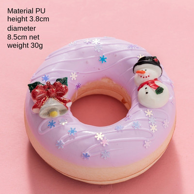 Προσομοίωση ντόνατ Ψωμί σάντουιτς κέικ Διασκεδαστικό στολίδι Παιχνίδι αργής ανάκαμψης Παιχνίδι ψεύτικο ντεκόρ φαγητού Φωτογραφικά στηρίγματα DIY Διακόσμηση για πάρτι σπιτιού