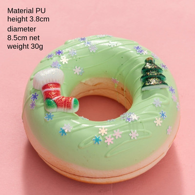 Προσομοίωση ντόνατ Ψωμί σάντουιτς κέικ Διασκεδαστικό στολίδι Παιχνίδι αργής ανάκαμψης Παιχνίδι ψεύτικο ντεκόρ φαγητού Φωτογραφικά στηρίγματα DIY Διακόσμηση για πάρτι σπιτιού