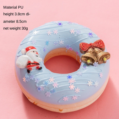 Προσομοίωση ντόνατ Ψωμί σάντουιτς κέικ Διασκεδαστικό στολίδι Παιχνίδι αργής ανάκαμψης Παιχνίδι ψεύτικο ντεκόρ φαγητού Φωτογραφικά στηρίγματα DIY Διακόσμηση για πάρτι σπιτιού