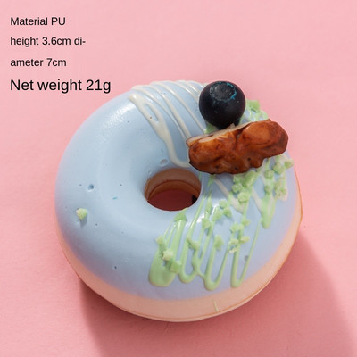 Προσομοίωση ντόνατ Ψωμί σάντουιτς κέικ Διασκεδαστικό στολίδι Παιχνίδι αργής ανάκαμψης Παιχνίδι ψεύτικο ντεκόρ φαγητού Φωτογραφικά στηρίγματα DIY Διακόσμηση για πάρτι σπιτιού