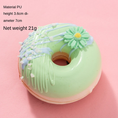 Προσομοίωση ντόνατ Ψωμί σάντουιτς κέικ Διασκεδαστικό στολίδι Παιχνίδι αργής ανάκαμψης Παιχνίδι ψεύτικο ντεκόρ φαγητού Φωτογραφικά στηρίγματα DIY Διακόσμηση για πάρτι σπιτιού