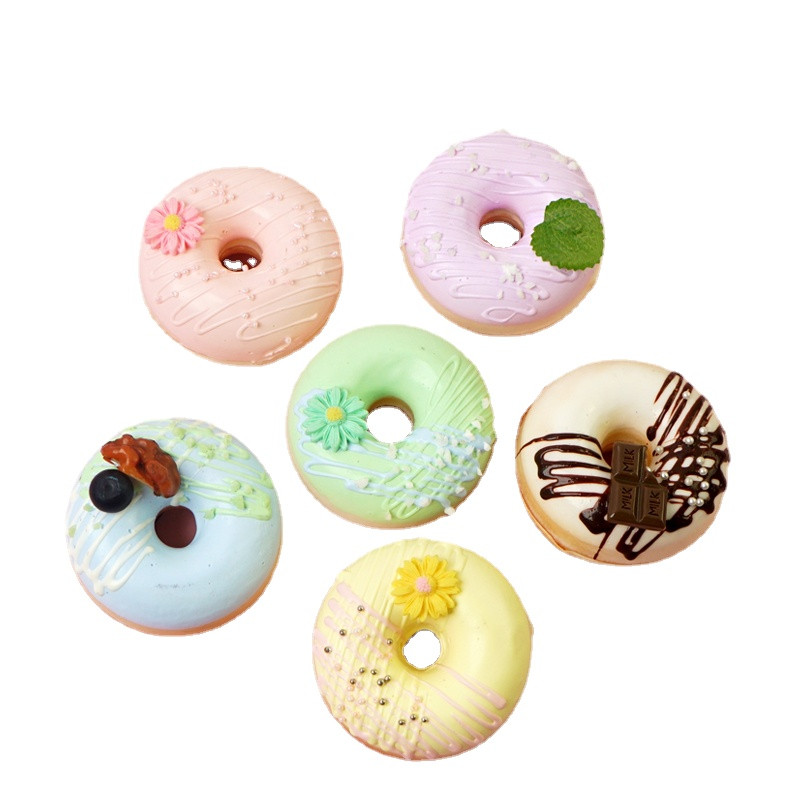 Szimuláció Fánk Kenyér Szendvicstorta Szórakoztató Dísz, Lassú visszapattanó játék Hamis étel dekoráció Fényképezés kellékek Barkácsolás Otthoni parti dekoráció