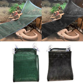 Q9QF Bearded Dragon Lizard Hammock Reptile Mesh Lounger Reptology Bridge for Geckos Lizards Snakes Climbing Habitat Decor