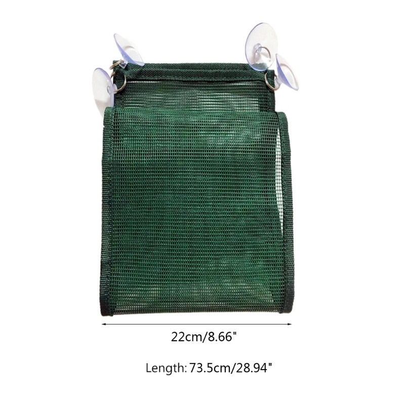 Q9QF Bearded Dragon Lizard Hammock Reptile Mesh Lounger Reptology Bridge for Geckos Lizards Snakes Climbing Habitat Decor