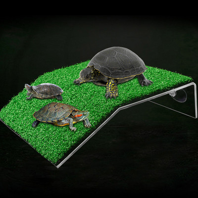 Platforma za kornjaču više veličina Dekoracija za plovak Rampa za akvarij Ljestve za gmazove Simulacija terase za odmor Travnjak Dodaci za akvarij