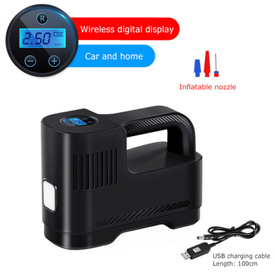 150 PSI αεροσυμπιεστής αυτοκινήτου DC 12V Ψηφιακή αντλία αέρα φουσκώματος ελαστικών Φορητή αυτόματη αντλία αέρα για ελαφριά αντλία ελαστικών LED μοτοσικλέτας αυτοκινήτου
