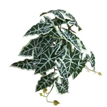 Ερπετά φυτά ψεύτικα φύλλα Τεχνητό ρεαλιστικό φυτό τεράριουμ για ερημίτες καβούρια σαύρες Geckos Snakes Διακόσμηση βιότοπων