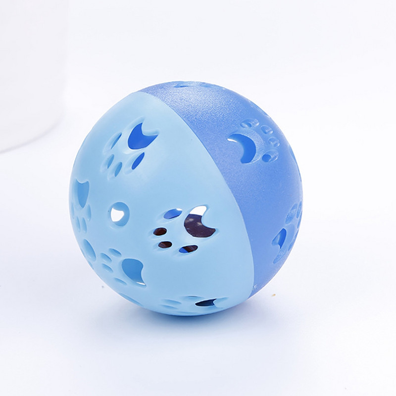 Legendog 5pc Hollow Ball Cat Toys Kitten Bell Toy Cat Rattle Toy Kitten Cat Toys Πλαστικές μπάλες παιχνιδιού για προμήθειες για γάτες Catch