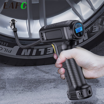 Prijenosni automobilski zračni kompresor 120W Digitalni uređaj za napuhavanje guma Pumpa za napuhavanje Zračna pumpa Punjivi uređaj za napuhavanje guma za automobile i motocikle