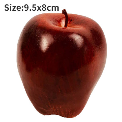 5ΤΜ/Σετ Χριστουγεννιάτικο Μήλο Χριστουγεννιάτικα Διακοσμητικά Προσομοίωση Φρούτα Μήλα Τεχνητά κόκκινα μήλα Κουζίνα σπιτιού Navidad Πρωτοχρονιάτικη διακόσμηση