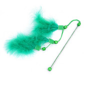 Legendog 1 τμχ Παιχνίδι με χορδές γάτας Διαδραστικό παιχνίδι με ψεύτικο φτερό μαλακό ραβδί γατάκι Παιχνίδι Ραβδί για κατοικίδια Teaser Αξεσουάρ για κατοικίδια Προμήθειες για κατοικίδια