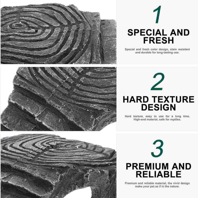 Teknős Platform Basking Teknősbéka hüllők Élőhely Kiegészítők Tank Akvárium Hegymászó Gyanta Pihenő Barlangi Teknősök Úszó Dokk