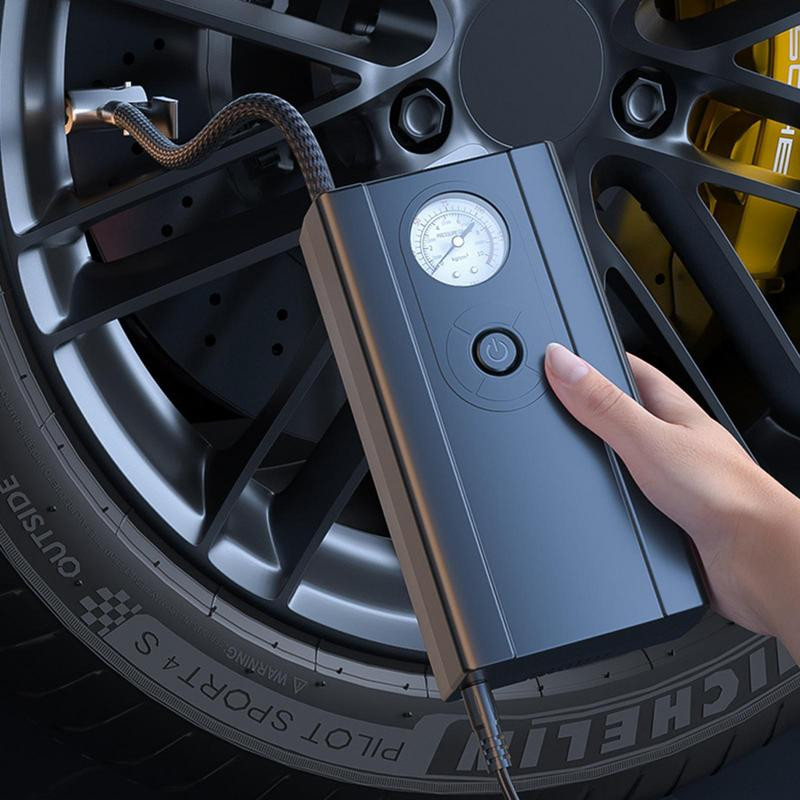 Hordozható légkompresszor Hordozható légkompresszor gumiabroncs szivattyú Auto mini légkompresszor autó elektromos szivattyú légkompresszor felfújó