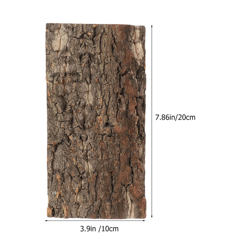 Επένδυση κρεβατιού Reptile Terrarium Bark Cork Reptiles Aquarium Background Tank Board