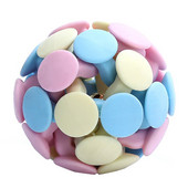 Legendog Bell Ball Toy Interactive Colorful Kitten Ball Toy Dog Toy Ball Cat Bite Toy Cat Toy Interactive Pet Supplies