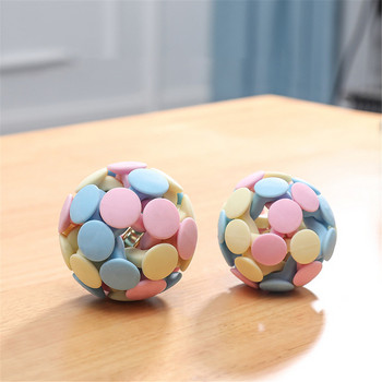 Legendog Bell Ball Toy Interactive Colorful Kitten Ball Toy Dog Toy Ball Cat Bite Toy Котешки играчки Интерактивни консумативи за домашни любимци