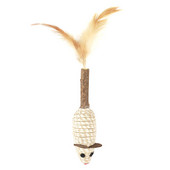 1 τεμ. Μαλακό ψεύτικο ποντίκι Παιχνίδια για φτερά αστεία παιχνίδια για γατάκι Διαδραστικό ρεαλιστικό παιχνίδι ποντικιού για γάτα Παιχνίδι για γάτα