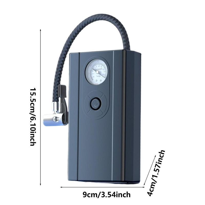 Hordozható légkompresszor 12V DC gumiabroncs felfújó légkompresszor autós légkompresszor szivattyú elektromos gumiabroncs motorkerékpár gumiabroncs