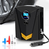 Digital Pointer Tire Inflator DC12 Volt Portable Air Compressor Pump 150 PSI Car Air Compressor for Auto Car Motorcycles Bicycle