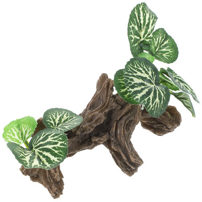 Akvárium Díszek Növények Akvárium Terrárium Szimulált tereprendezés Hamis táj dekoráció Szimuláció Gyanta hüllő ködös