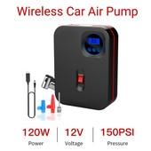 Ασύρματη αντλία αέρα αυτοκινήτου 12V 150PSI Φορητή μοτοσικλέτα Ποδήλατο ελαστικό αυτοκινήτου ελαστικό αέρα Μίνι φουσκωτή αντλία