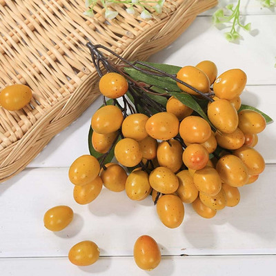 Τεχνητά φρούτα κλαδιά Longan ντομάτα ρόδι μύρτιλα κεράσι Μοντέλο φρούτων βιτρίνα Στολίδι φωτογραφία στηρίγματα Διακόσμηση σπιτιού