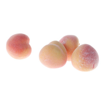 20 τμχ Προσομοίωση Artificial Peach Fake Fruit Disply Home Party Decor G5AB