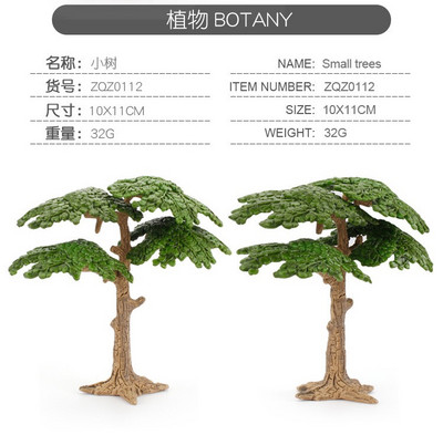 Hüllők kiegészítők Tereprendezés mesterséges kókuszfa dzsungel növény kaméleon gyík béka számára Akvárium kiegészítők